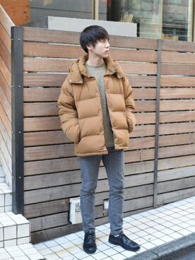 GLOSTER stylingさん（メンズ・170cm）の冬コーディネート