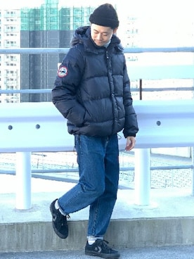 GLOSTER stylingさん（メンズ・169cm）の冬コーディネート