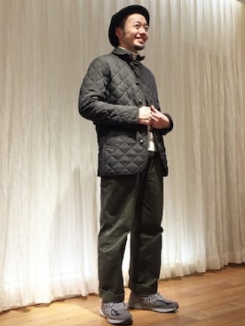 GLOSTER stylingさん(メンズ・175cm)の冬コーディネート