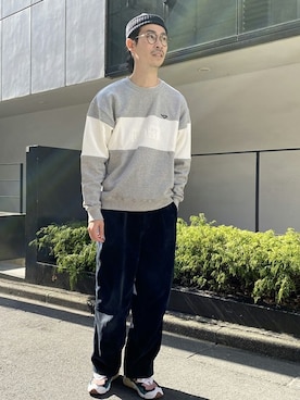 GLOSTER stylingさん（メンズ・178cm）の冬コーディネート