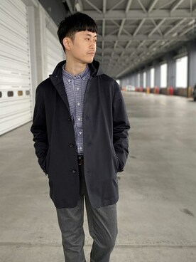 GLOSTER stylingさん(メンズ・169cm)の冬コーディネート