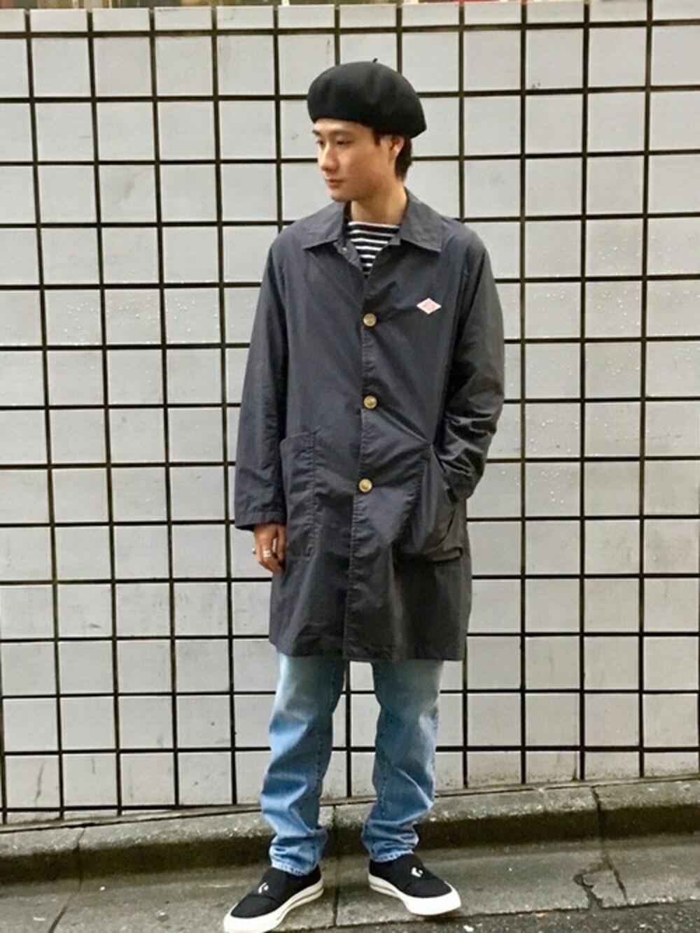 DANTON ステンカラーコート JD-8041 NTF 40 楽天市場】DANTON ダントン ナイロンタフタ ステンカラーコート JD