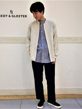 GLOSTER stylingさん(メンズ・175cm)の春コーディネート