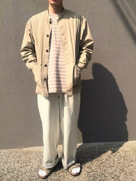 GLOSTER stylingさん(メンズ・168cm)の春コーディネート
