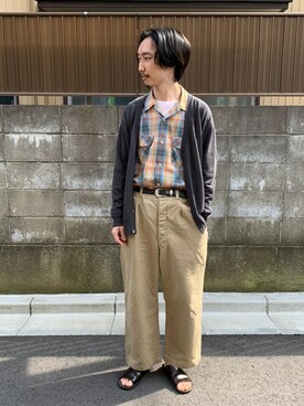 GLOSTER stylingさん(メンズ・178cm)の春コーディネート