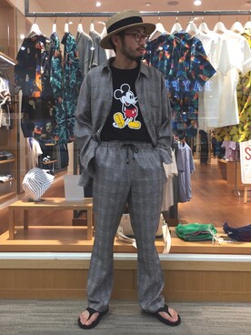 GLOSTER stylingさん（メンズ・170cm）の夏コーディネート