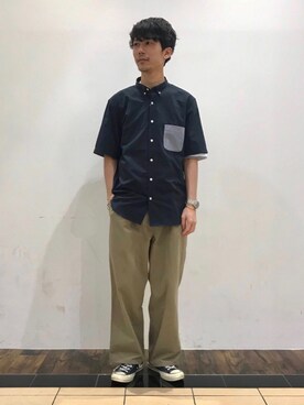 GLOSTER stylingさん(メンズ・172cm)の夏コーディネート