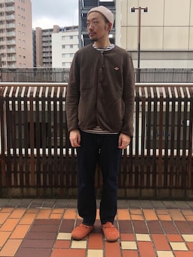 「ラフスタイル」｜「アイテム（ブルゾン）」を使った、GLOSTER stylingさん（メンズ・176cm）の秋コーディネート