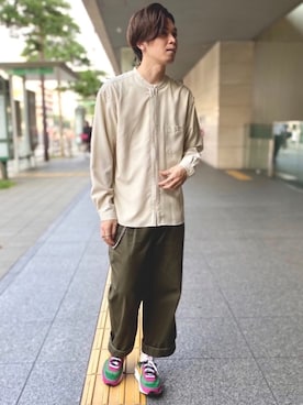 GLOSTER stylingさん(メンズ・178cm)の夏コーディネート