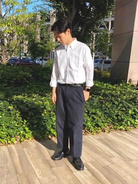 GLOSTER stylingさん(メンズ・173cm)の秋コーディネート