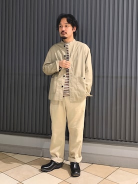 GLOSTER stylingさん（メンズ・170cm）の秋コーディネート