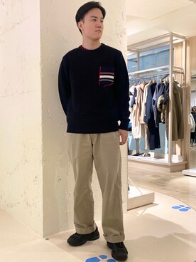 GLOSTER stylingさん（メンズ・170cm）の秋コーディネート