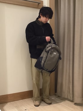 GLOSTER stylingさん（メンズ・172cm）の冬コーディネート