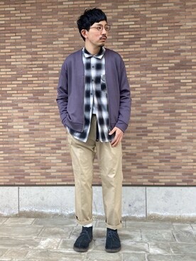 GLOSTER stylingさん（メンズ・170cm）の冬コーディネート