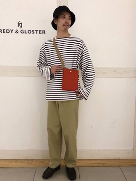 GLOSTER stylingさん（メンズ・183cm）の春コーディネート