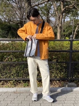 「new balance 996」｜GLOSTER stylingさん（メンズ・178cm）の春コーディネート