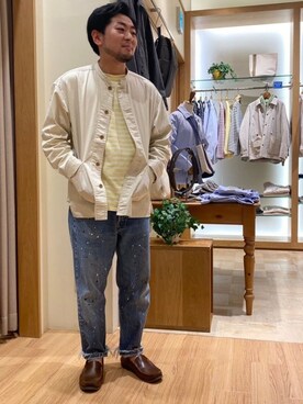 GLOSTER stylingさん（メンズ・167cm）の春コーディネート