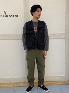 GLOSTER stylingさん（メンズ・174cm）の春コーディネート