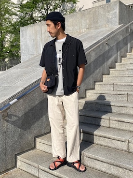 GLOSTER stylingさん（メンズ・175cm）の夏コーディネート