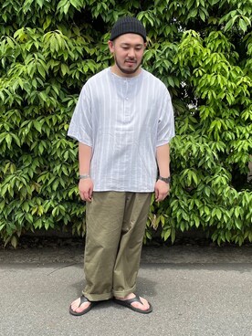 GLOSTER stylingさん（メンズ・175cm）の夏コーディネート