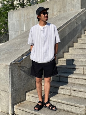GLOSTER stylingさん（メンズ・175cm）の夏コーディネート