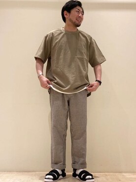 GLOSTER stylingさん（メンズ・167cm）の夏コーディネート