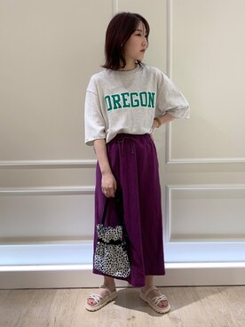 GLOSTER stylingさん（レディース・162cm）の夏コーディネート