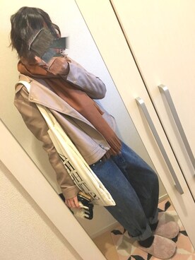 mymuさん（レディース・158cm）の冬コーディネート