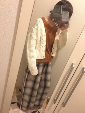 mymuさん(レディース・158cm)の冬コーディネート