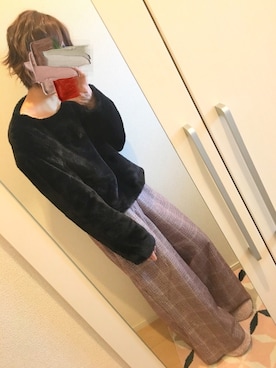 mymuさん（レディース・158cm）の冬コーディネート