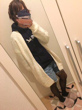 mymuさん（レディース・158cm）の冬コーディネート