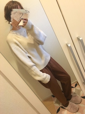 mymuさん（レディース・158cm）の冬コーディネート