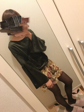 mymuさん（レディース・158cm）の春コーディネート