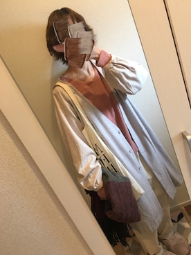 mymuさん（レディース・158cm）の春コーディネート