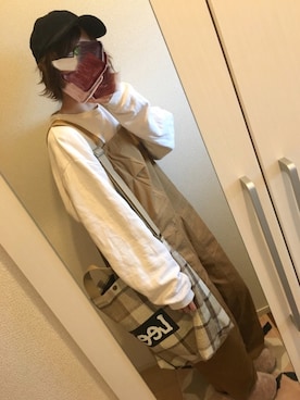 mymuさん（レディース・158cm）の春コーディネート