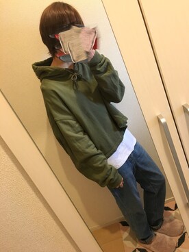 mymuさん（レディース・158cm）の春コーディネート