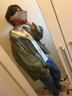 mymuさん（レディース・158cm）の春コーディネート