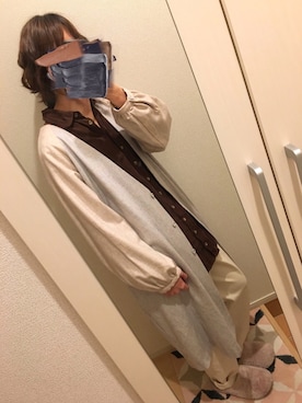 mymuさん（レディース・158cm）の春コーディネート