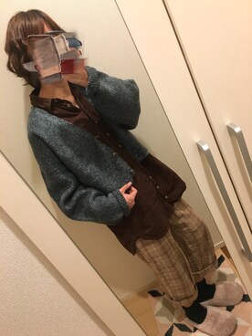 mymuさん（レディース・158cm）の春コーディネート