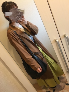 mymuさん（レディース・158cm）の春コーディネート