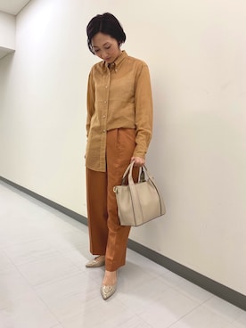 「interstaple」｜ナベさん（レディース・150cm）の春コーディネート