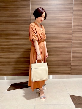 「interstaple」｜ナベさん（レディース・150cm）の夏コーディネート