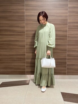 「最高パンプス」｜ナベさん（レディース・150cm）の秋コーディネート