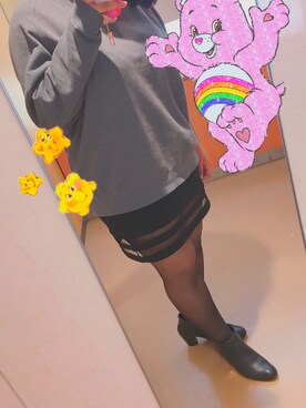 「アイテム（ブーティ）」を使った、凡人さん（レディース・163cm）の秋コーディネート