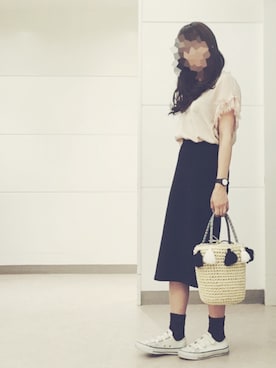 𓃱さん（レディース・158cm）の夏コーディネート