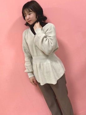 菜月さん（レディース・153cm）の秋コーディネート