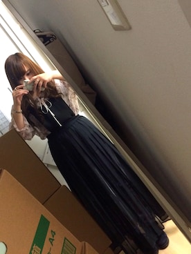 「エプロン」｜アキさん（レディース・152cm・20代）の夏コーディネート