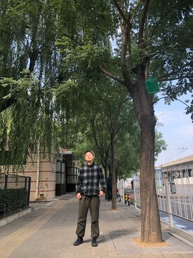 禾口木南さんのコーディネート