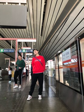 禾口木南さんのコーディネート