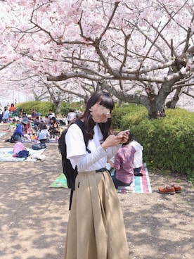 Amyさん(レディース・160cm)の春コーディネート